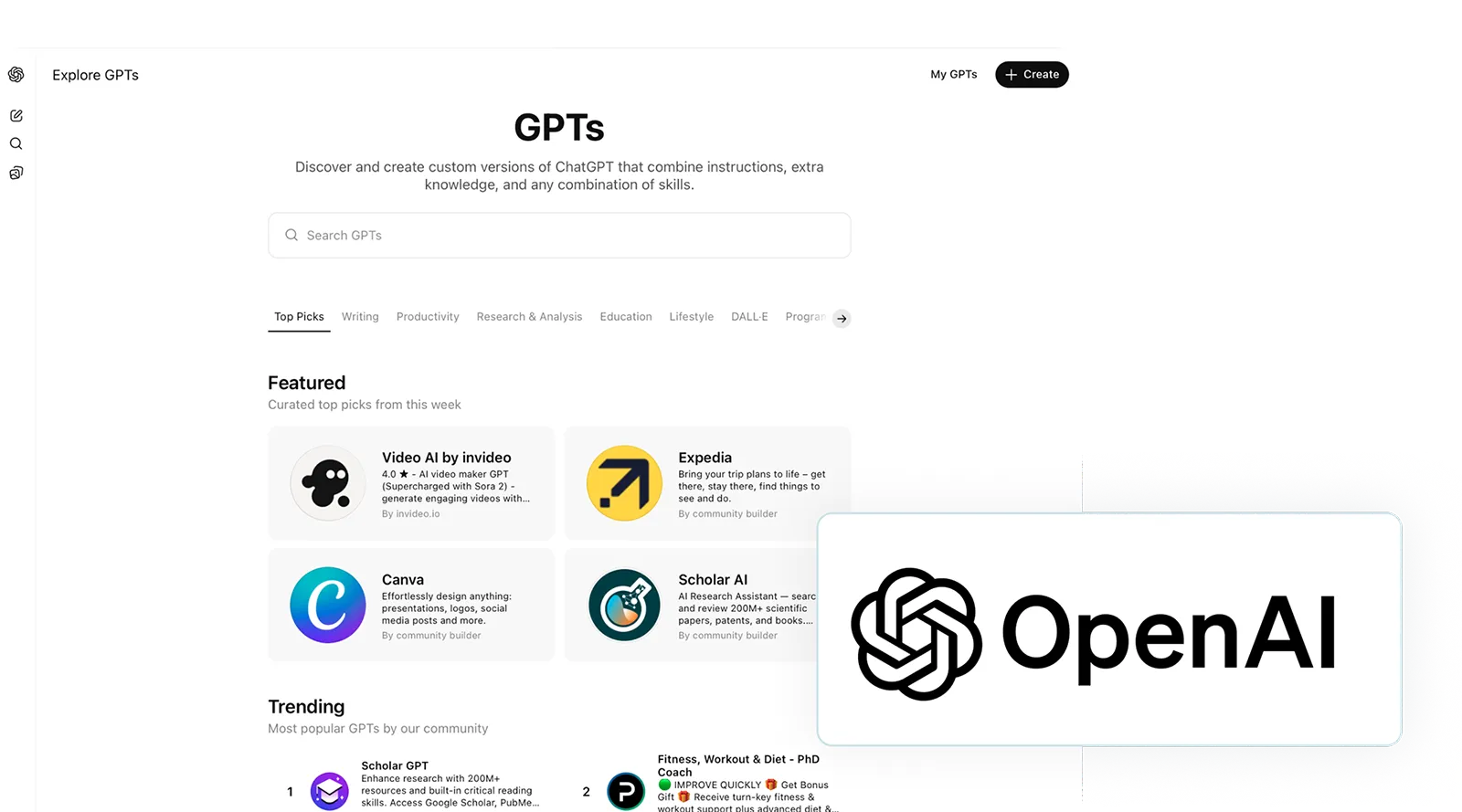OpenAI GPTs
